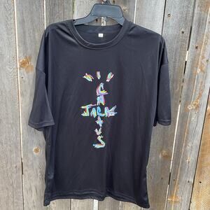 SHEIN Men's Cactus Jack Multi Color Graphic Shirt - Sz Med